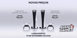 Confira os novos preços do Playstation 5