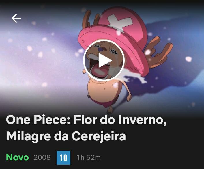 One Piece Episode of Chopper Plus Bloom in the Winter Miracle Cherry Blossom Assistir Netflix Avance Games