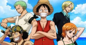 Sanji, Luffy, Zoro, Nami e Usopp aparecem em novo poster do live action do Netflix para One Piece