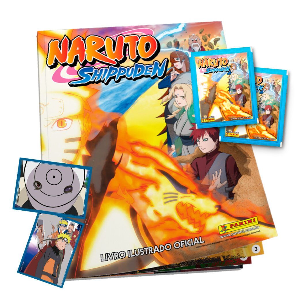 panini-Naruto-Shippuden-album-de-figurinhas-Avance-Games