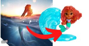 A Pequena Sereia no McDonald’s: Filme de 2023 é tema de brinquedos colecionáveis no McLanche Feliz
