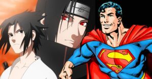 Superman desperta técnica de luta do clã Uchiha
