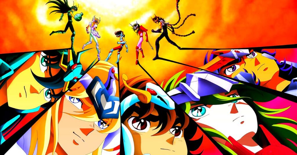 Cavaleiros do Zodíaco personagens Avance Games