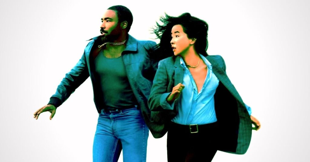 Sr. & Sra. Smith 2024 Donald Glover e Maya Erskine A Geleia