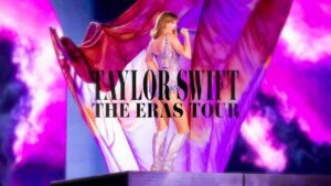 Assista online o filme Taylor Swift: The Eras Tour e saiba quais são as músicas mais ouvidas no Brasil