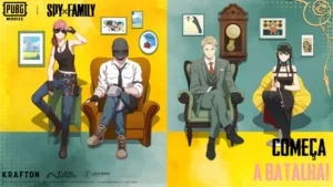 SPYxFamily chega hoje ao PUBG MOBILE