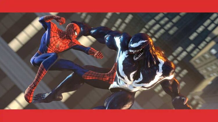 spider man web of shadows venom marvel avance games 1