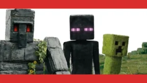 Primeiro vislumbre do Enderman no filme live-action de Minecraft impressiona os fãs