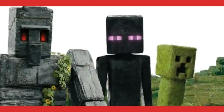 Primeiro vislumbre do Enderman no filme live-action de Minecraft impressiona os fãs