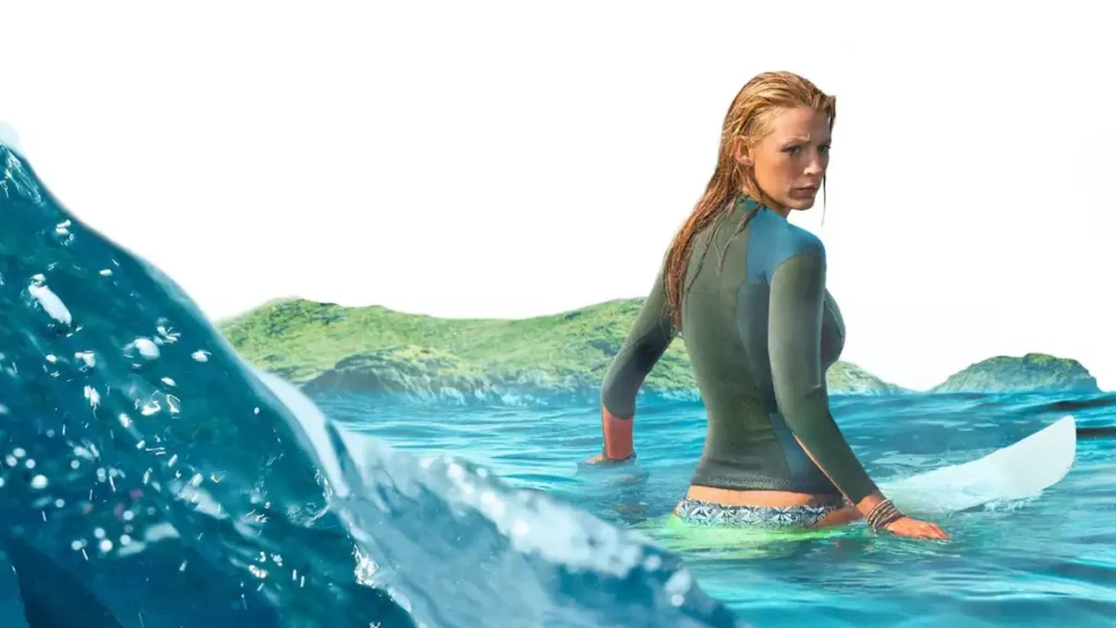 Blake Lively em águas rasas