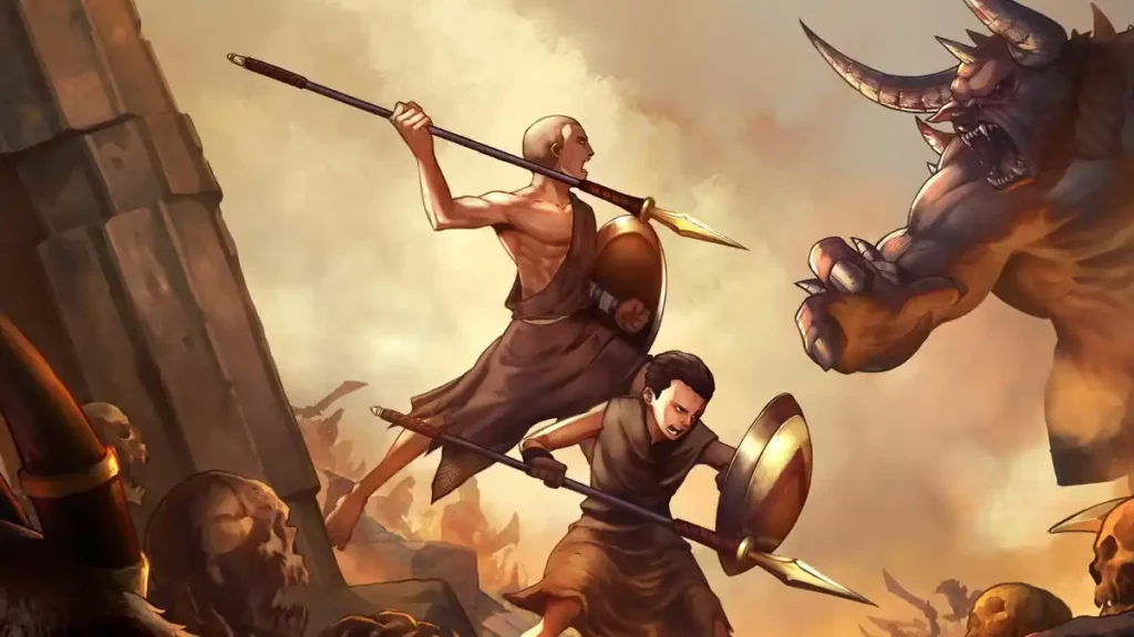 Quem é Deimos em God of War irmão de Kratos_01