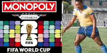 Monopoly e Panini lançam edição especial da Copa do Mundo 2026 com cartas Prizm