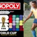 Monopoly e Panini lançam edição especial da Copa do Mundo 2026 com cartas Prizm
